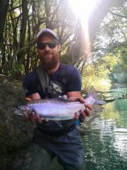 Sava trout fly fishing